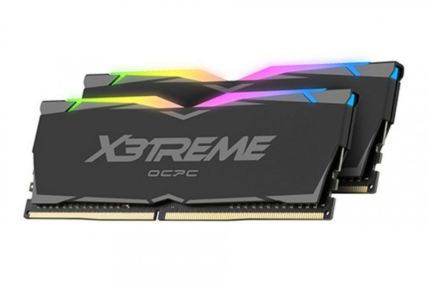 RAM OCPC X3TREME RGB AURA 16GB (2x8GB) Bus 3200 C16 DDR4 Black