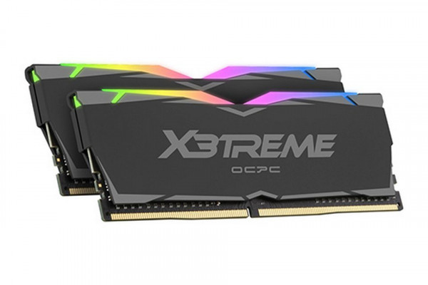 RAM OCPC X3TREME RGB AURA 16GB (2x8GB) Bus 3200 C16 DDR4 Black