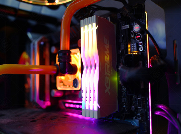 RAM OCPC X3TREME RGB AURA 16GB (2x8GB) Bus 3200 C16 DDR4 Pink