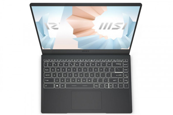 Laptop MSI Modern 14 B11M 073VN (i7-1165G7/RAM-8GB/SDD-512GB/Iris-Xe/14inch/FHD/Win10/Xám)