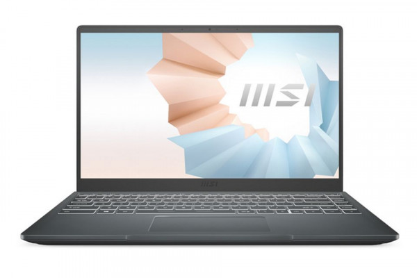 Laptop MSI Modern 14 B11SB 244VN (i5-1135G7/RAM-8GB/SSD-512GB/MX450/14inch/FHD/Win10/Xám)