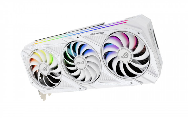 Card Đồ Họa ASUS ROG STRIX RTX 3070 O8G WHITE EDITION GAMING