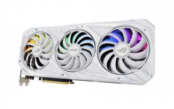 Card Đồ Họa ASUS ROG STRIX RTX 3070 O8G WHITE EDITION GAMING