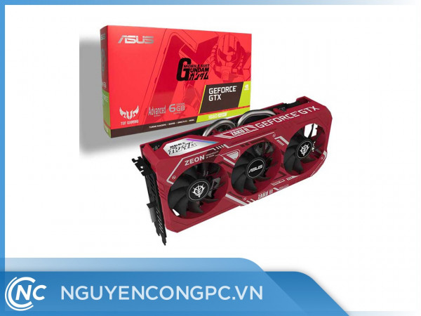 Card Đồ Họa ASUS TUF Gaming X3 Geforce GTX 1660 Super ZAKU Gundam Edition Advanced 6G