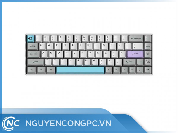 Bàn Phím Cơ AKKO 3068 Silent - Bluetooth 5.0 - Gateron Switch (Pink/Orange)