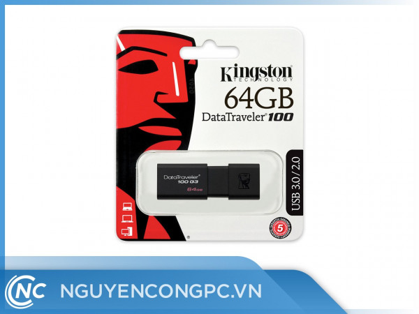 USB Kingston 64GB DataTraveler 100 G3