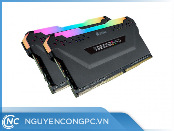 Ram Corsair Vengeance PRO RGB 32GB (2x16GB) DDR4 3600MHz (CMW32GX4M2D3600C18)