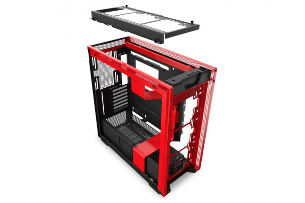 Vỏ Máy Tính NZXT H710 Matte Black/Red