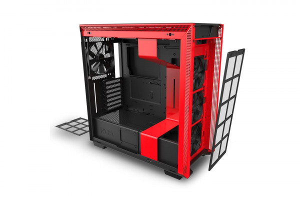 Vỏ Máy Tính NZXT H710 Matte Black/Red