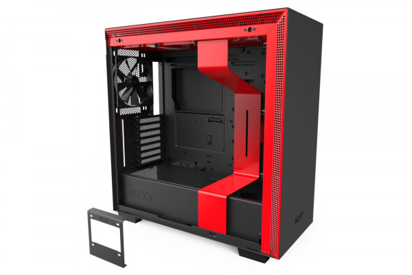 Vỏ Máy Tính NZXT H710 Matte Black/Red