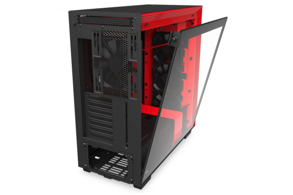 Vỏ Máy Tính NZXT H710 Matte Black/Red