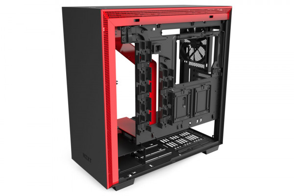 Vỏ Máy Tính NZXT H710 Matte Black/Red