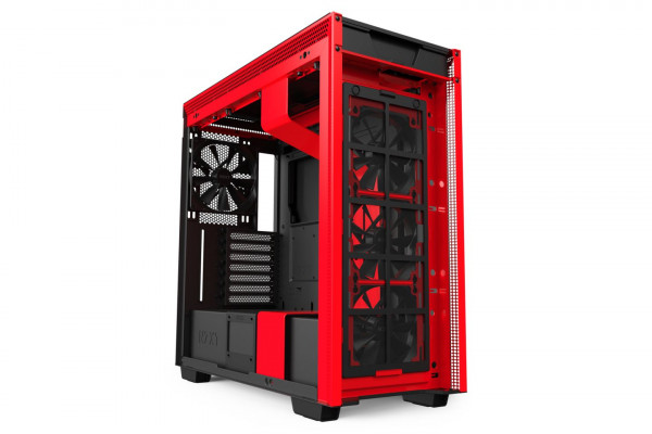Vỏ Máy Tính NZXT H710 Matte Black/Red