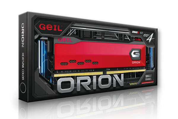 RAM GEIL ORION 16GB (1x16GB) DDR4 3000Mhz Red/Gray