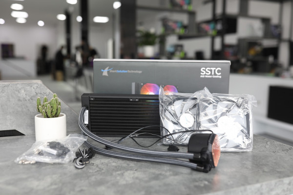 Tản Nhiệt Nước AIO Shark Solution 240 (SSTC-CPU-WC240ARGB)