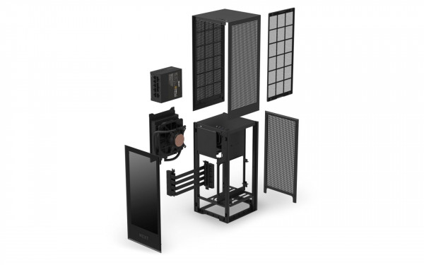 Vỏ Máy Tính NZXT H1 Matte Black