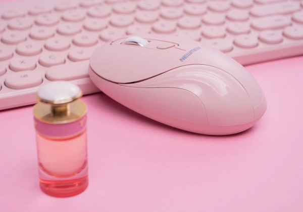 Bộ Bàn Phím Chuột Không Dây Newmen K928 Hồng