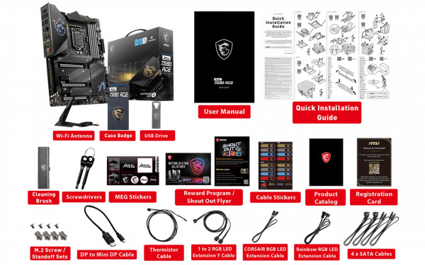 Mainboard MSI MEG Z590 ACE