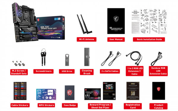 Mainboard MSI MPG Z590 GAMING EDGE WIFI