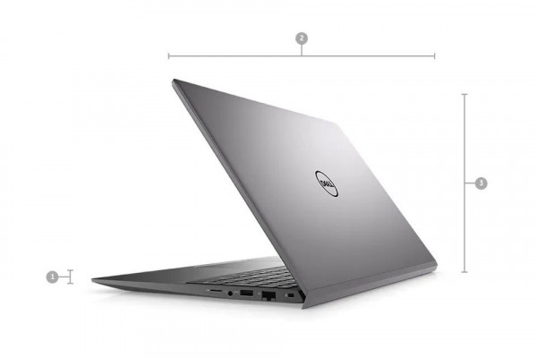Laptop Dell Vostro 5502 V5502A (i7-1165G7/RAM-16GB/SSD-512GB/MX330/15.6Inch/FHD/Xám/Win10H)