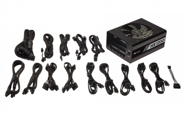 Nguồn Máy Tính Corsair HX1200 (1200W | 80 Plus Platinum | Fully Modular)