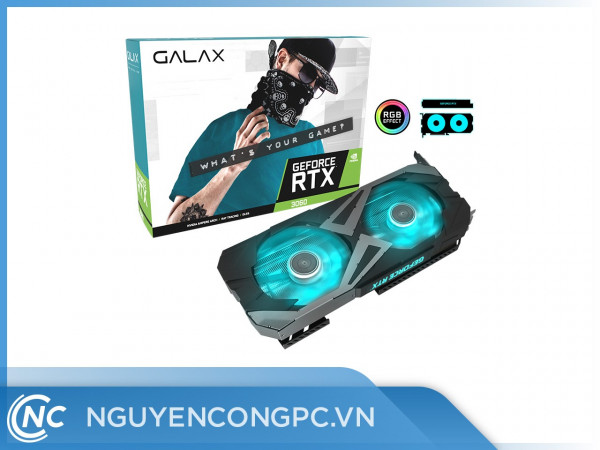 Card Màn Hình GALAX RTX 3060 EX (1-Click OC) 12GB