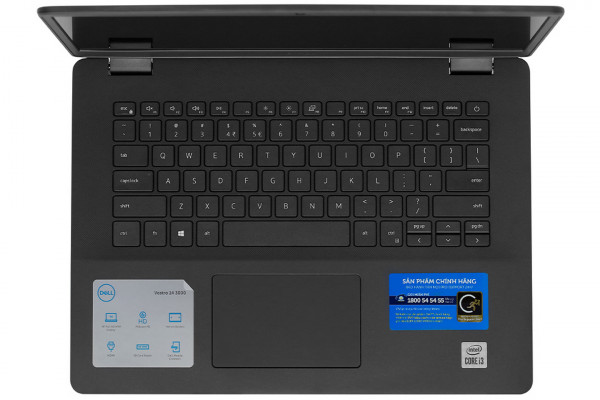 Laptop Dell Vostro 3401 70227392 (i3-1005G1/RAM-4GB/256GB-SSD/1TB-HDD/14inch/FHD/Win10/Black)