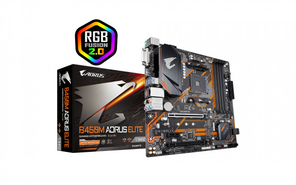 Mainboard GIGABYTE B450M AORUS ELITE