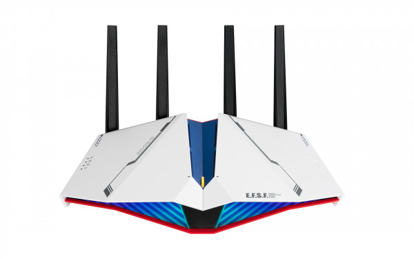 Bộ phát WIFI Router ASUS RT-AX82U GUNDAM Edition - Bộ định tuyến chơi game AX5400 WiFi 6 băng tần kép