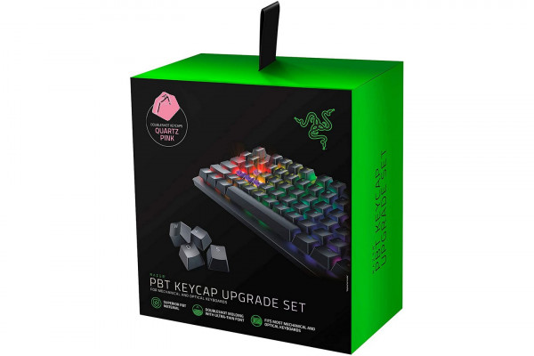 Razer PBT Keycap Upgrade Set - Quartz Pink