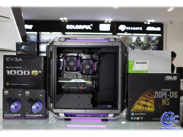 Workstation Dual Xeon E5 2696 V4/ 128GB RAM /SSD 1TB/ RTX A5000