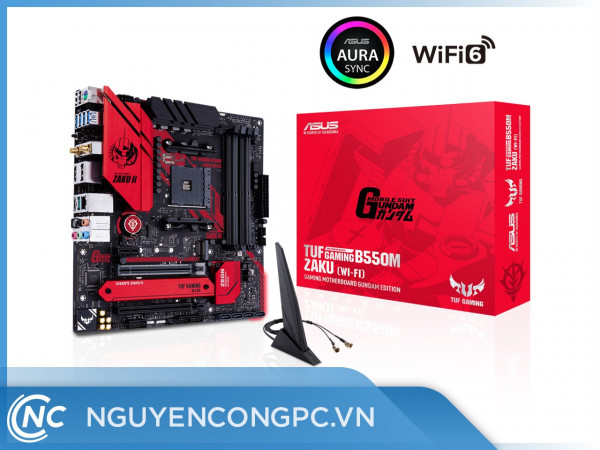 Mainboard ASUS TUF GAMING B550M ZAKU II EDITION (WI-FI)