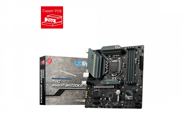 Mainboard MSI MAG B560M BAZOOKA