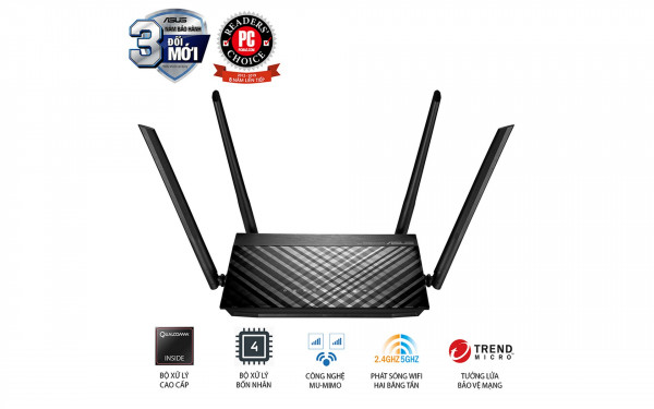 Router Wifi ASUS RT-AC59U AC1500 Dual Band