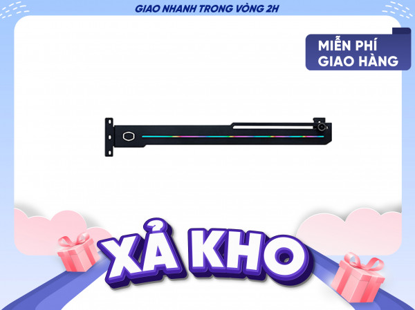 Giá Đỡ VGA Cooler Master EL V8 Graphic Card Holder with Addressable RGB