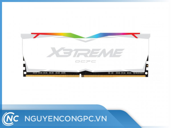 RAM OCPC X3TREME RGB AURA 8GB (1x8GB) Bus 3200 C16 DDR4 White