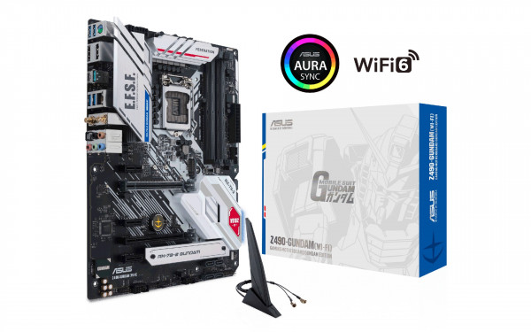 Mainboard ASUS Z490 GUNDAM WI-FI