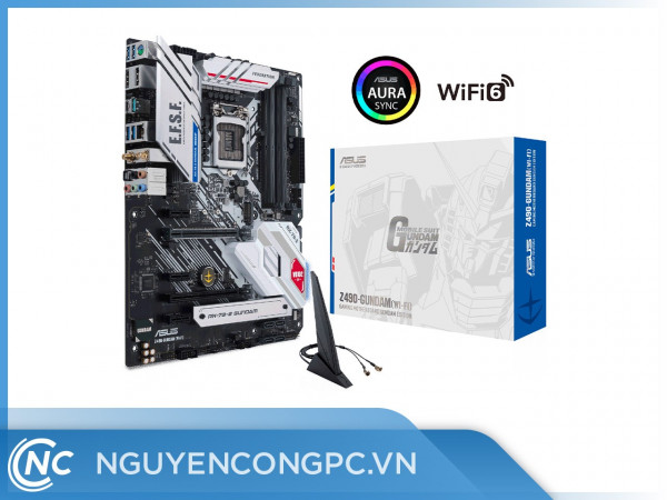 Mainboard ASUS Z490 GUNDAM WI-FI