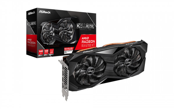 Card Đồ Họa ASRock Radeon RX 6700 XT Challenger D 12GB (RX6700XT CLD 12G)