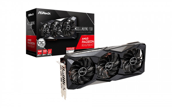 Card Đồ Họa ASRock Radeon RX 6700 XT Challenger Pro 12GB OC (RX6700XT CLP 12GO)