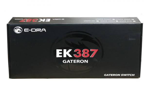 Bàn Phím Cơ E-Dra EK387 Gateron Switch