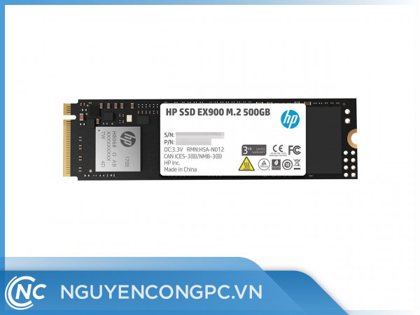 Ổ cứng SSD HP EX900 M.2 PCIe Gen3 x4 NVMe 500GB - 2YY44AA