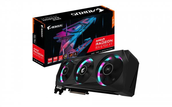 Card màn hình Gigabyte AORUS Radeon RX 6700 XT ELITE 12G