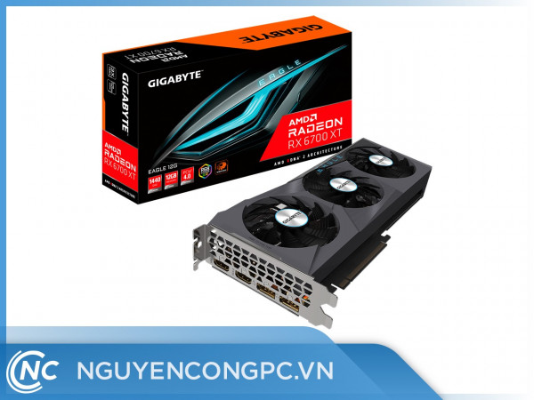Card đồ họa Gigabyte Radeon RX 6700 XT EAGLE 12G