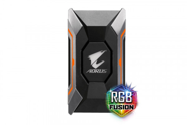 Cầu Nối 2 VGA Gigabyte AORUS SLI HB bridge RGB (2 slot/8cm)