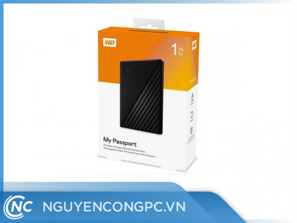 Ổ Cứng SSD di động WD My Passport 1TB (2.5inch/USB3)