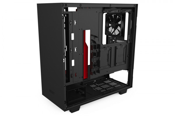 Vỏ Máy Tính NZXT H510 Matte Black Red