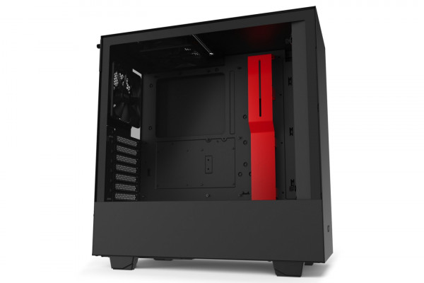 Vỏ Máy Tính NZXT H510 Matte Black Red