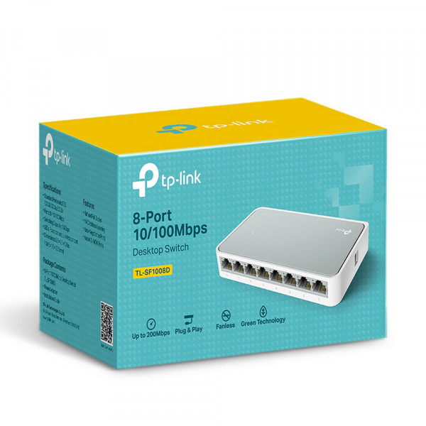 Bộ Chia Switch TP-Link TL-SF1008D (8 Port/10/100Mbps)