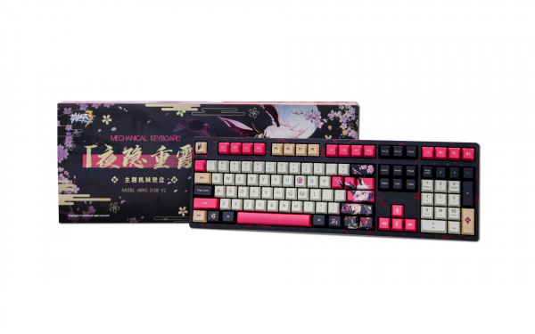 Bàn phím AKKO 3108 V2 Honkai Impact 3rd - Yae Sakura (Akko BLUE switch )